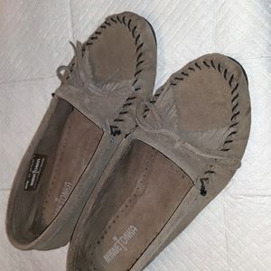 Minnetonka Womens Kilty Moccasins Size 11W